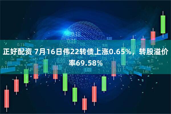 正好配资 7月16日伟22转债上涨0.65%，转股溢价率69.58%